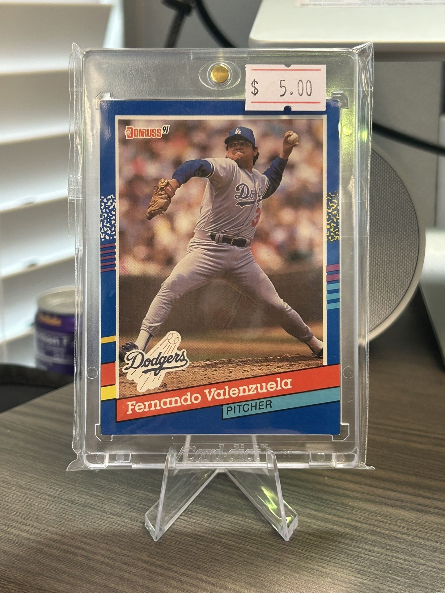 1991 Donruss #127 Fernando Valenzuela