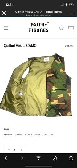 Camo vest