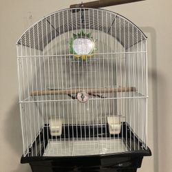Brand New Bird Cage With Mirror / Jaula Nueva 