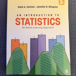 An Introduction To Statistics: An Active Learning Approach 3rd Edition 