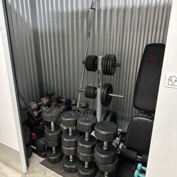 Gym Equipment And Weights 