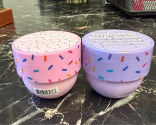 Two New Unused 1.69 Fl oz Hydrating Body Butters. See Description
