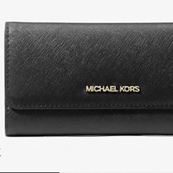 Women Trifold Leather Wallet