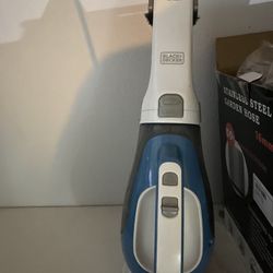 Shark Corded + Black & Decker Cordless Vacuum