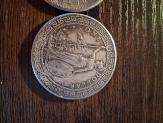 Large 1910 Britian Silver Trade  Coin!!!