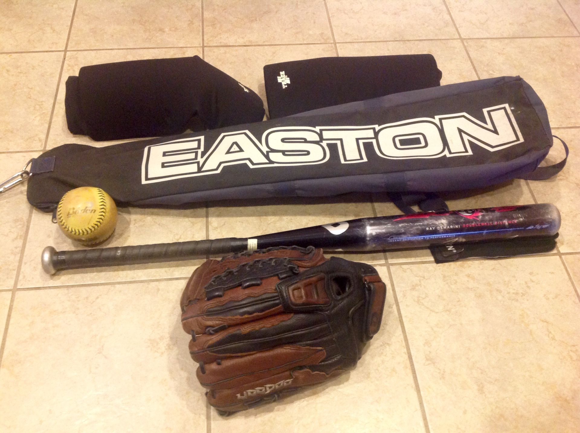 Men's softball equipment