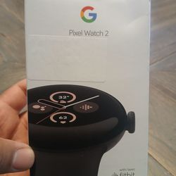 Google - Pixel Watch 2 - Black Smartwatch w/ Obsidian Band Wi-Fi Fitbit