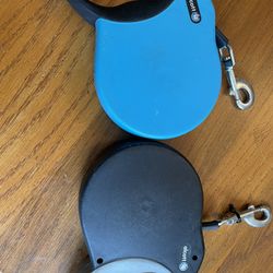 Two alcott large dog leashes 