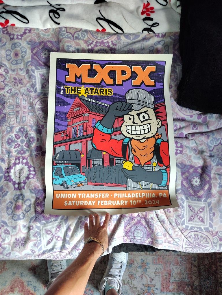 Punk Rock Poster MXPX & The Ataris