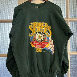 Vintage World Series A’s Sweatshirt 
