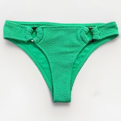 Forever 21 Women Size S Seamless Ring Bikini Bottom Spring Green New
