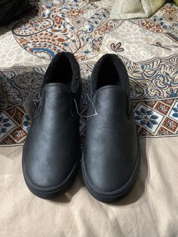 Lugz Men’s Black Clipper Fleece Sneaker Size 11