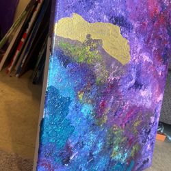 Original Abstract Acrylic Painting 16x20