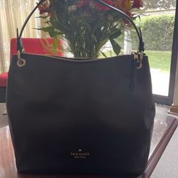 Kate Spade Black Leather Purse Brand New With Tags