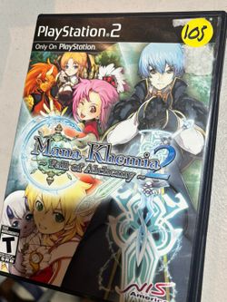 Mana Khemia 2: Fall of Alchemy PS2