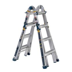 Werner Multi Purpose Ladder 18ft Maximum 375lbs Max