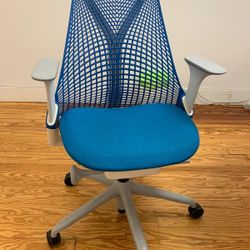 Blue Herman Miller Sayl Office Chair