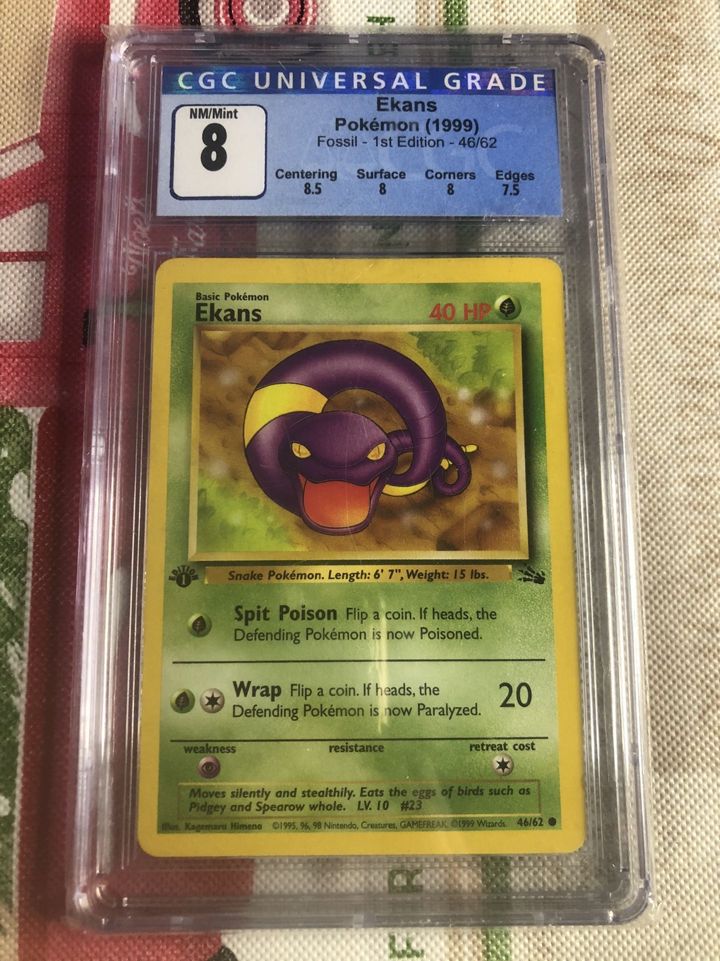 CGC Graded Pokemon Cards 