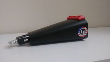 Cow bell attachment for drum set