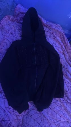 Vlone rhinestone blackxblack