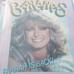 VINTAGE BANANAS FARRAH IS BACK 