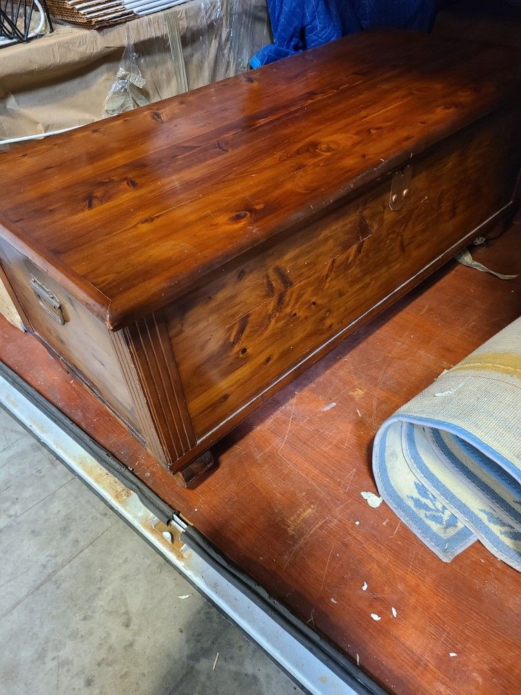 Vintage Cedar Hope Chest/Trunk