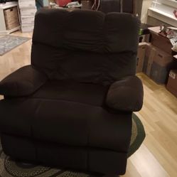 Recliner, Swivel Andcrocker In Brown