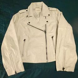 Genuine leather jacket - Women Size L (Lucky Brand)