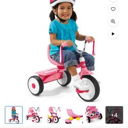 Pink Radio Flyer Tricycle