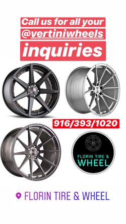 Vertini Wheels Ava in 20inches Staggered fitment Ava