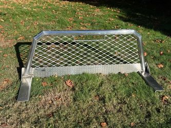 Aluminum Truck Headache Rack with Diamond Plate