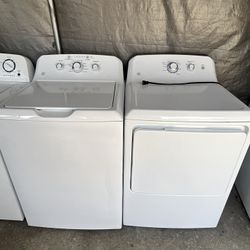 Set De Lavadora Y Secadora GE De Gas Tina Grande 