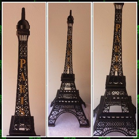Eiffel Tower centerpieces