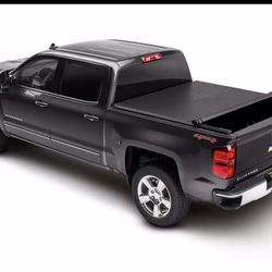  Soft Roll Up Tonneau Cover 2019-2025 Chevrolet Silverado / GMC Sierra