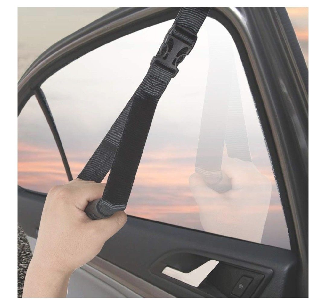 Automotive Standing Support Mobiity Aid & Adjustable Safety Vehicle Support Handle Portable Nylon Car Assist Handle(1 Unit)