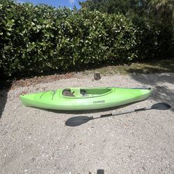 Sit In kayak And Paddle