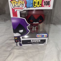 Raven Funko Pop (red)