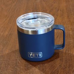 YETI Rambler 14 oz Stackable Mug, Vacuum Insulated, Stainless Steel New 
no tags. Dark blue. 