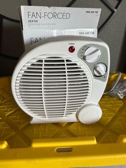 Small fan forced heater