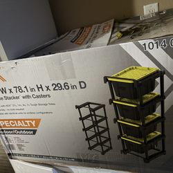 4 tier Bin organizer (new) 