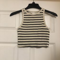 H&M Cropped Tank Top SIZE SMALL
