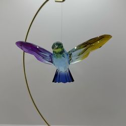 Hummingbird Multi Colored With Stand