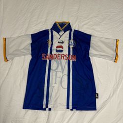 SHEFFIELD WEDNESDAY 1995/1997 HOME FOOTBALL SHIRT PUMA VINTAGE JERSEY SIZE XL