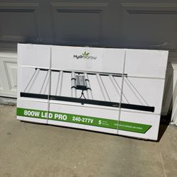 HydroGrow 800W LED Pro Grow Light – Brand New in Box