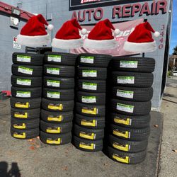245-45-17 All Season tires 375$ Installed Get Free Alignment 