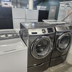 Blow Out Sale Warehouse Full Of Nice Lightly Used Refurbished Reconditioned Certified Washer Dryer Fridge Stove Oven Stackable Free Warranty Free Fina