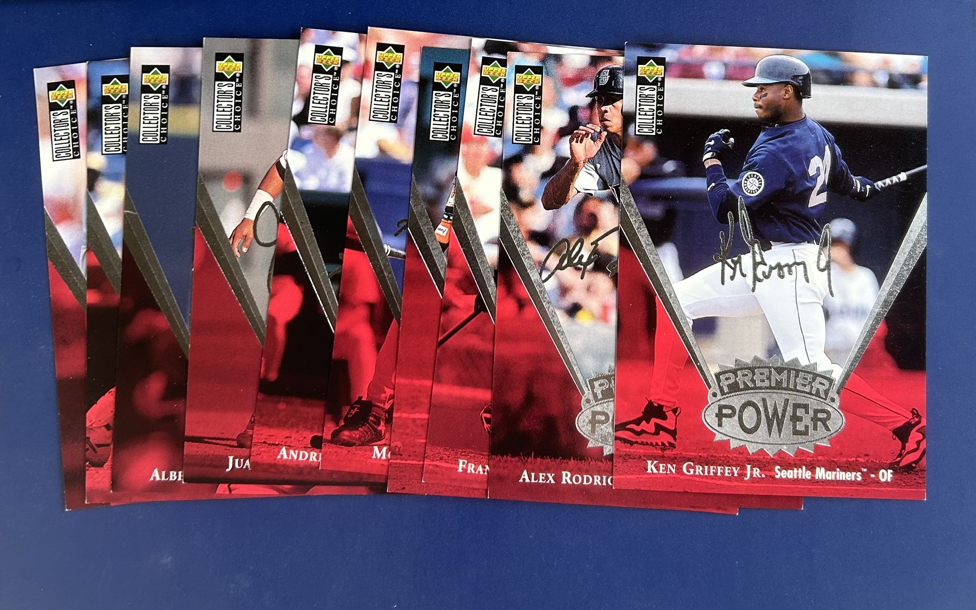 1997 Collectors Choice Premier Power Jumbo Baseball Cards