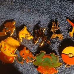 Pokémon pins