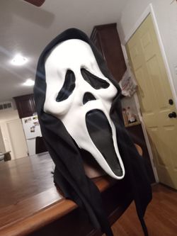 Ghostface Mask - Scream VI Tribute Masks - Size: 11.5 inches  Thumbnail