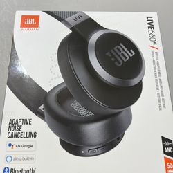JBL Live 660NC Wireless Over-Ear Noise Cancelling Headphones (Black) *** New Sealed *** cash only !!!